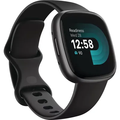 Fitbit Versa 4 - Black | Verizon