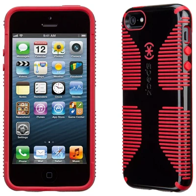 Speck Candyshell Grip For iPhone 5/5S - Black/red | Verizon