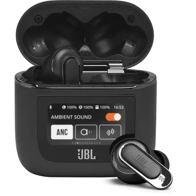 JBL Tour Pro 2 True Wireless Noise Cancelling Earbuds - Black | Verizon