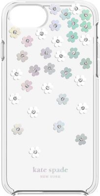 Protective Hardshell Case for iPhone SE (3rd Gen)/SE (2020) - Scattered Flowers