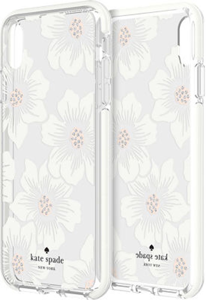Kate spade new york Defensive Hardshell Case for iPhone XS Max - Hollyhock  Floral Clear/Cream with Stones | Dulles Town Center