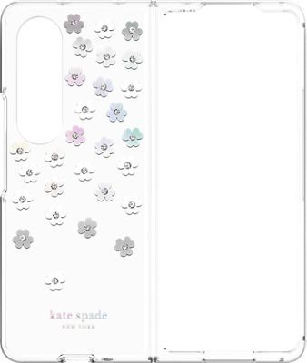 Protective Hardshell Case for Galaxy Z Fold4 - Scattered Flowers