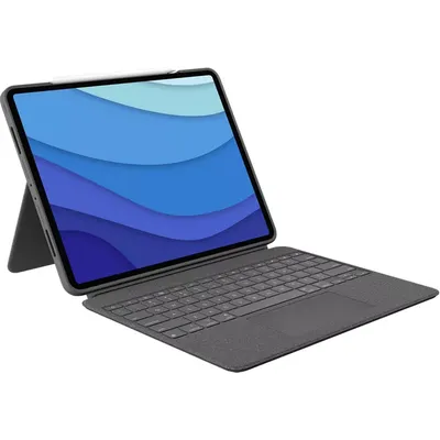 Logitech Combo Touch Keyboard Case for iPad Pro 12.9-inch (6th Gen)/(5th Gen) - Grey | Verizon
