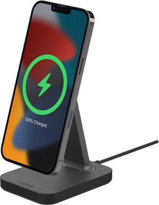 snap+ charging stand and pad - Black