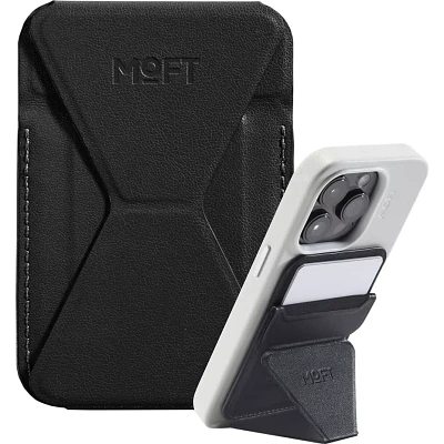 MOFT Snap-On Wallet Case and Stand - Jet Black | Verizon