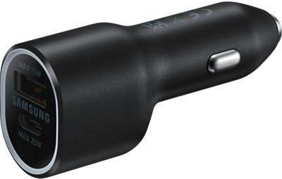 40W Car Charger Duo - Black