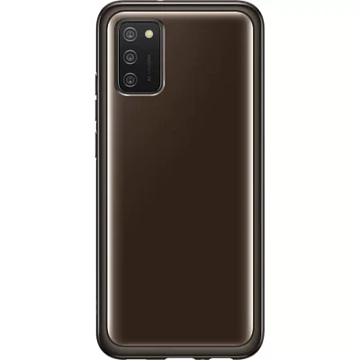 Samsung Soft Clear Cover for Galaxy A02s - Black | Verizon