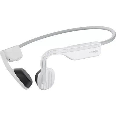 Shokz OpenMove Bone Conduction Open Ear Lifestyle/Sport Headphones - White | Verizon