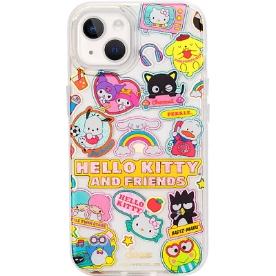 Sonix Hello Kitty and Friends Stickers Case with MagSafe for iPhone 14 and iPhone 13 - Clear | Verizon