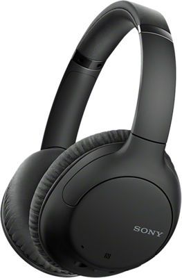 Wireless Noise-Canceling Headphones - Black
