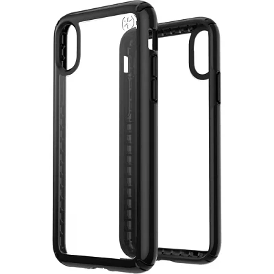 Speck Presidio Show Case for iPhone XS/X - Clear/Black | Verizon