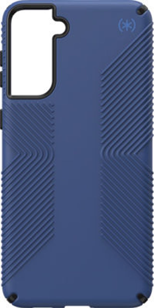 Speck Presidio2 Grip Case for Galaxy S22 Ultra, Coastal Blue