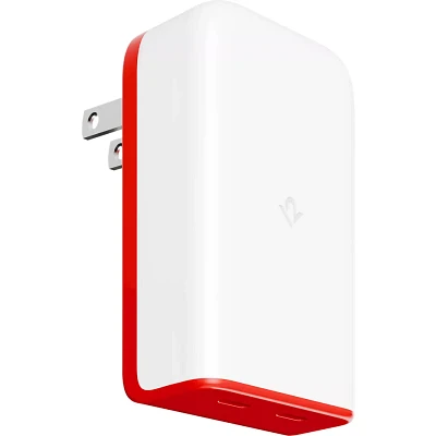 Twelve South PlugBug 50W Compact USB-C Charger with Find My - White/Red | Verizon