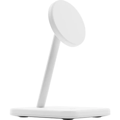 Twelve South HiRise 2 Deluxe Adjustable 2-in-1 Fast Charging Stand with Qi2 Technology - White | Verizon