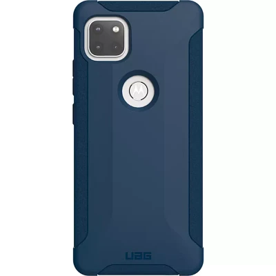 UAG Scout Series Case for motorola one 5G UW ace - Mallard Blue | Verizon