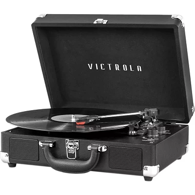 Victrola Vintage 3 Speed Bluetooth Portable Suitcase Record Player with Built-in Speakers - | Verizon