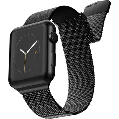 Raptic Hybrid Mesh Band for Apple Watch 42/44mm - Black | Smartwatch | Verizon