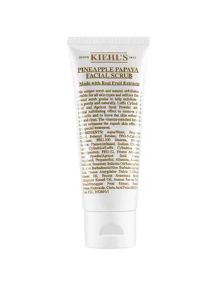 Exfoliante facial Kiehl's Pineapple Papaya para todo tipo de piel