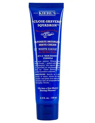 Crema para afeitar Kiehl's Close Shavers Squadron Ultimate Brushless Shave Cream White Eagle