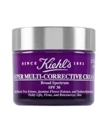 Crema facial Super Multi Corrective Kiehl's recomendada para prevenir signos de la edad