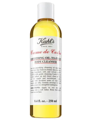 Aceite limpiador corporal Kiehl's Creme de Corps Smoothing Oil To Foam Body Cleanser