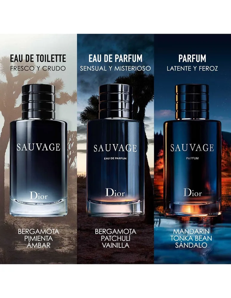 Eau De Parfum Dior Sauvage para hombre