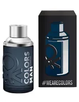 Eau de toilette Benetton Colors Man Black para hombre