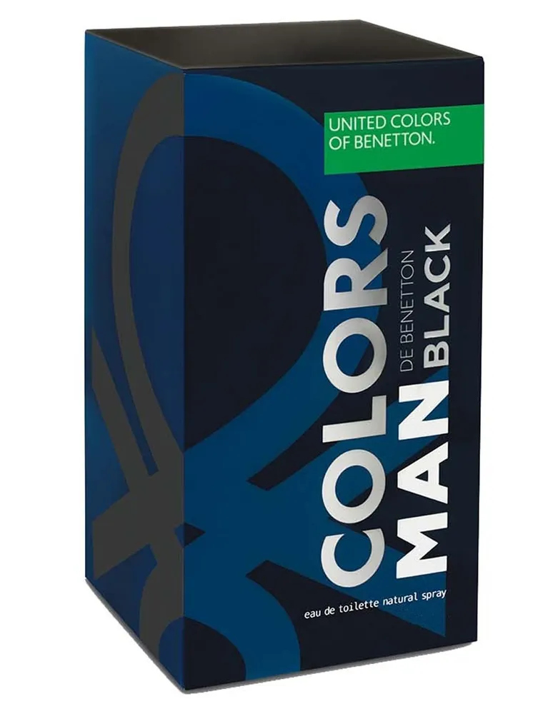 Eau de toilette Benetton Colors Man Black para hombre