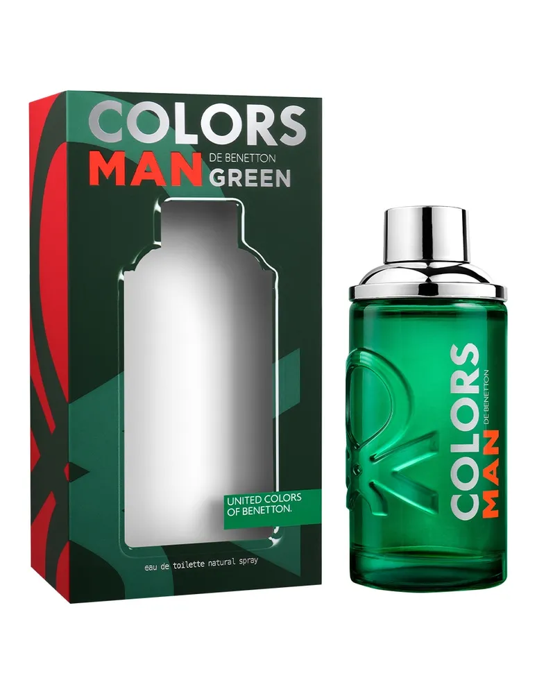 Eau de toilette Benetton Colors Man Green para hombre