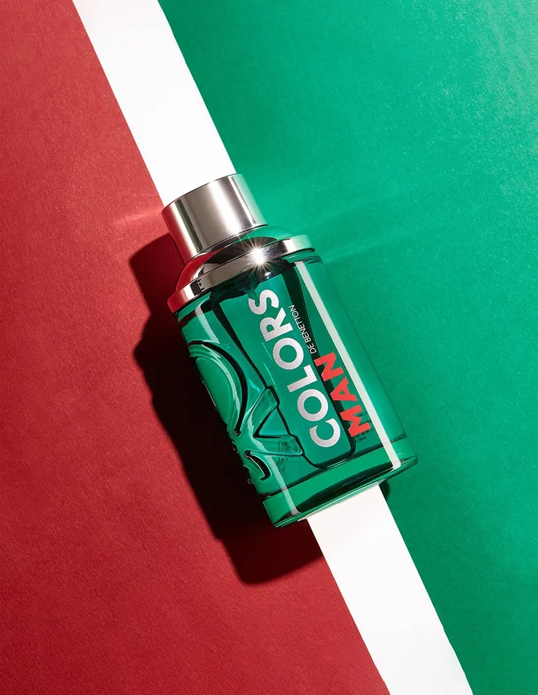 Eau de toilette Benetton Colors Man Green para hombre