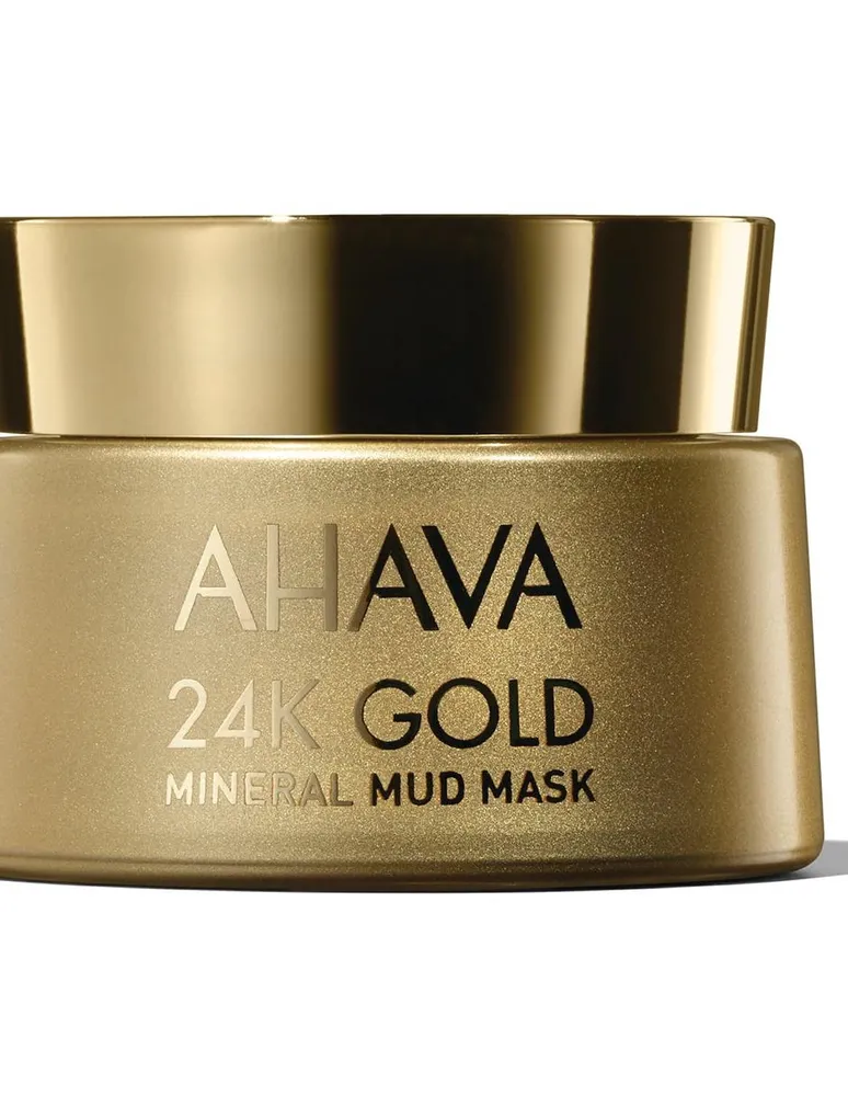 Mascarilla facial Ahava 24K Gold