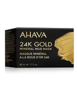 Mascarilla facial Ahava 24K Gold