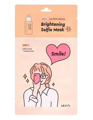 Mascarilla facial para revitalizar Brightening Selfie Mask Skin 79