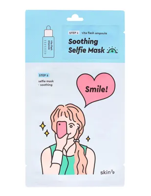 Mascarilla facial para hidratar Soothing Selfie Mask Skin 79