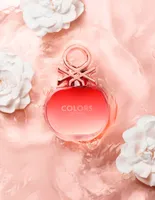 Eau de parfum Benetton Colors Woman Rose Intenso para mujer