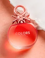 Eau de parfum Benetton Colors Woman Rose Intenso para mujer