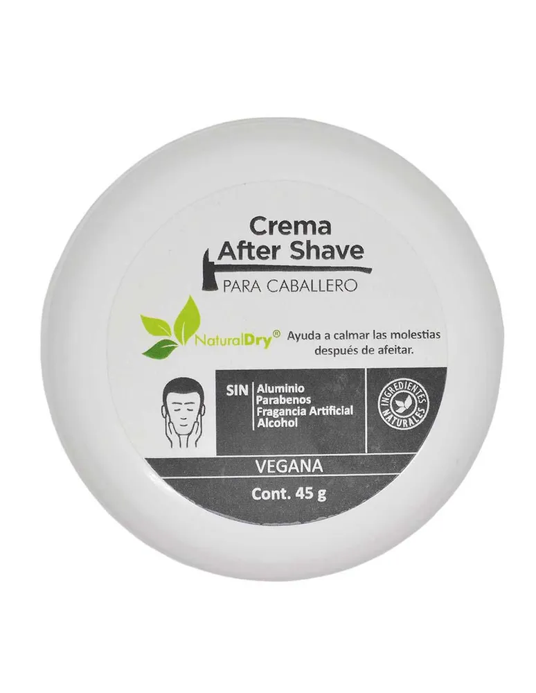 Crema After Shave para hombre NaturalDry Karite