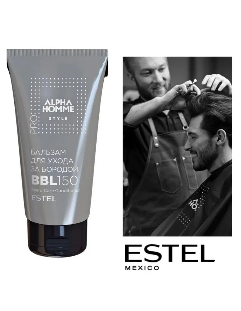 Bálsamo para barba Estel Alpha Homme Pro