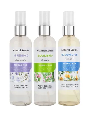 Kit aceite corporal Natural Scents