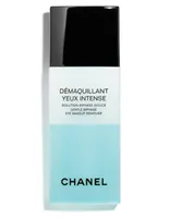 <b>CHANEL<br>DÉMAQUILLANT YEUX INTENSE</b><br><span>SOLUCIÓN BIFÁSICA DESMAQUILLANTE DE OJOS</span>