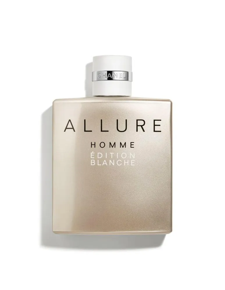 <b>CHANEL<br>ALLURE HOMME ÉDITION BLANCHE</b><br><span>EAU DE PARFUM VAPORIZADOR</span>