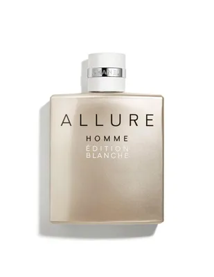 <b>CHANEL<br>ALLURE HOMME ÉDITION BLANCHE</b><br><span>EAU DE PARFUM VAPORIZADOR</span>