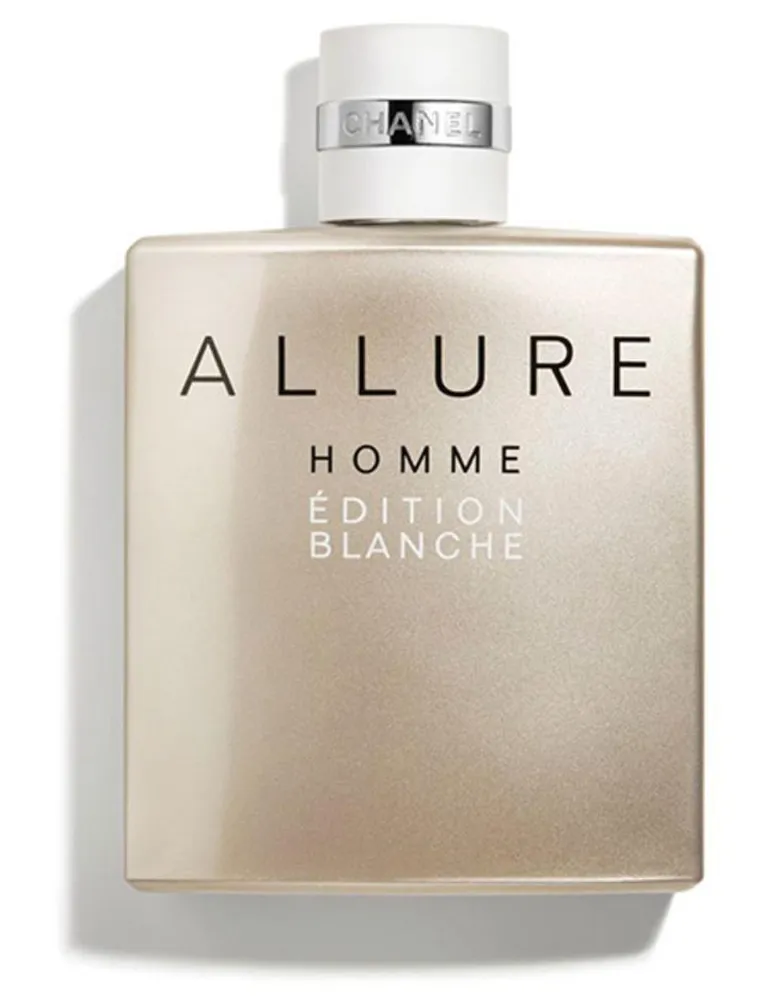 <b>CHANEL<br>ALLURE HOMME ÉDITION BLANCHE</b><br><span>EAU DE PARFUM VAPORIZADOR</span>