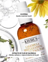 Limpiador facial Deep Cleansing Foaming Face Wash Kiehl's Calendula recomendado para calmar y regenerar la piel