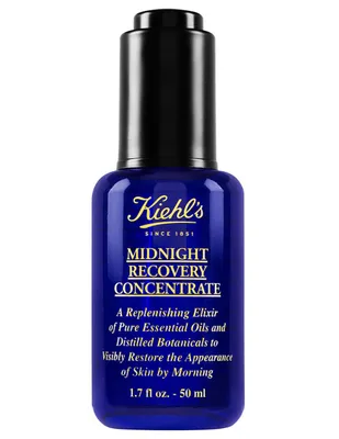 Serum revitalizante Midnight Recovery facial Kiehl's todo tipo de piel 50 ml