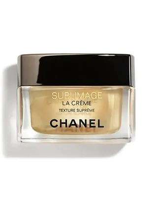 <b>CHANEL<br>SUBLIMAGE LA CRÈME TEXTURE SUPREME</b><br><span>MÁXIMA REGENERACIÓN DE LA PIEL</span>