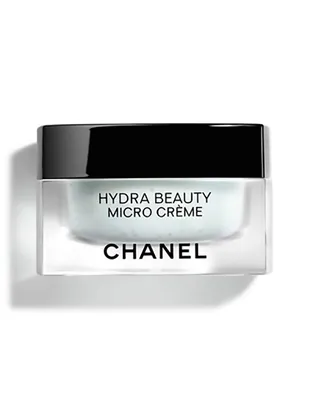 <b>CHANEL<br>HYDRA BEAUTY MICRO CRÈME</b><br><span>HIDRATANTE REPULPANTE FORTALECEDOR</span>