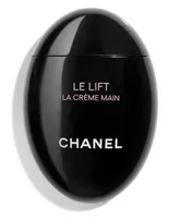 <b>CHANEL<br>LE LIFT</b><br><span>CREMA DE MANOS CON EFECTO ALISANTE, UNIFICADOR Y REAFIRMANTE</span>