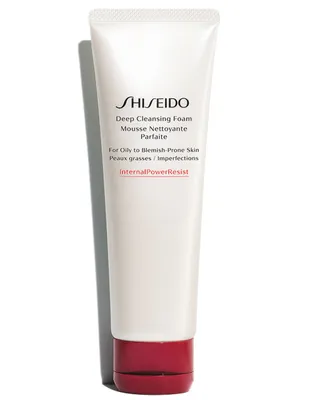 Limpiador facial Shiseido Deep Cleansing Foam
