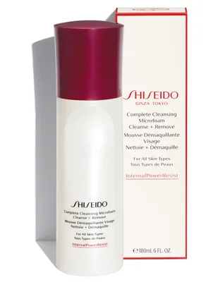 Limpiador facial Shiseido Complete Cleansing Microfoam